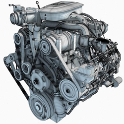 P888D Engine